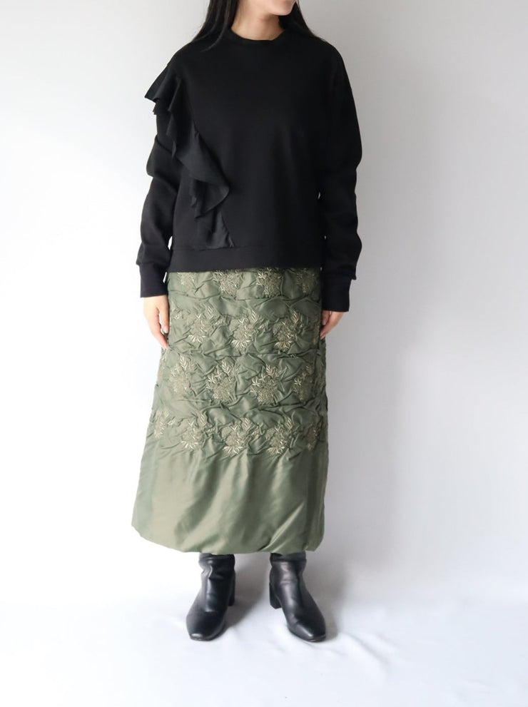 Embroidery  balloon skirt/K236-65064