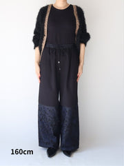 Wide embroidery pants/K236-64121