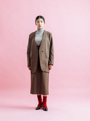 No collar jacket/K236-68093