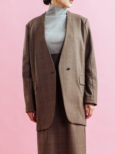 No collar jacket/K236-68093