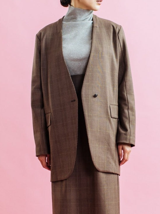 No collar jacket/K236-68093