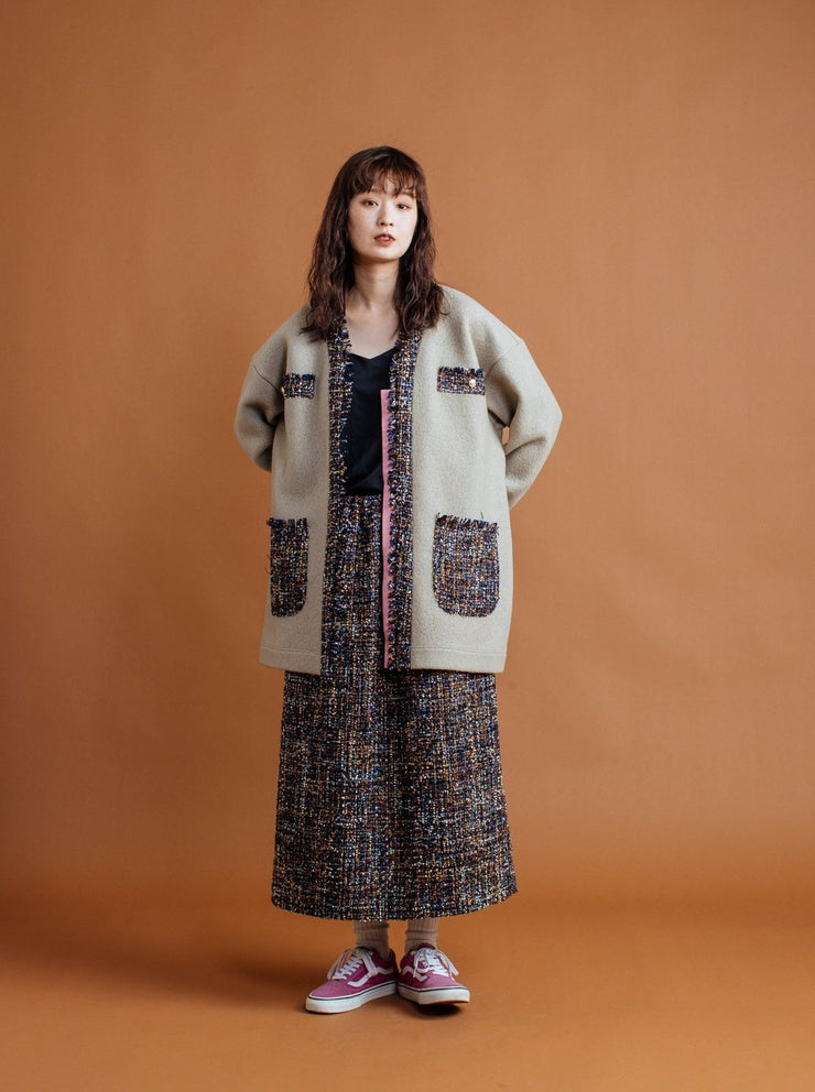 【第2位】Tweed coat/K236-68084