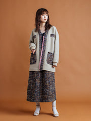 Tweed skirt/K236-65066