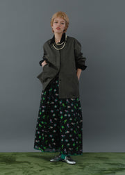 【新作】Flower spot coveralls/K256-68141
