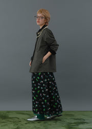 【新作】Flower spot coveralls/K256-68141
