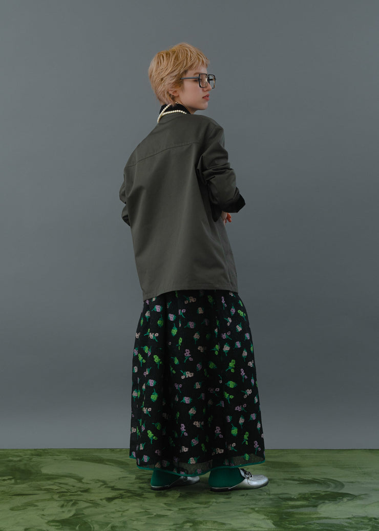 【新作】Flower spot coveralls/K256-68141