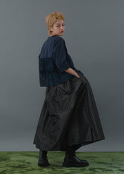 dot flare skirt/K256-65101