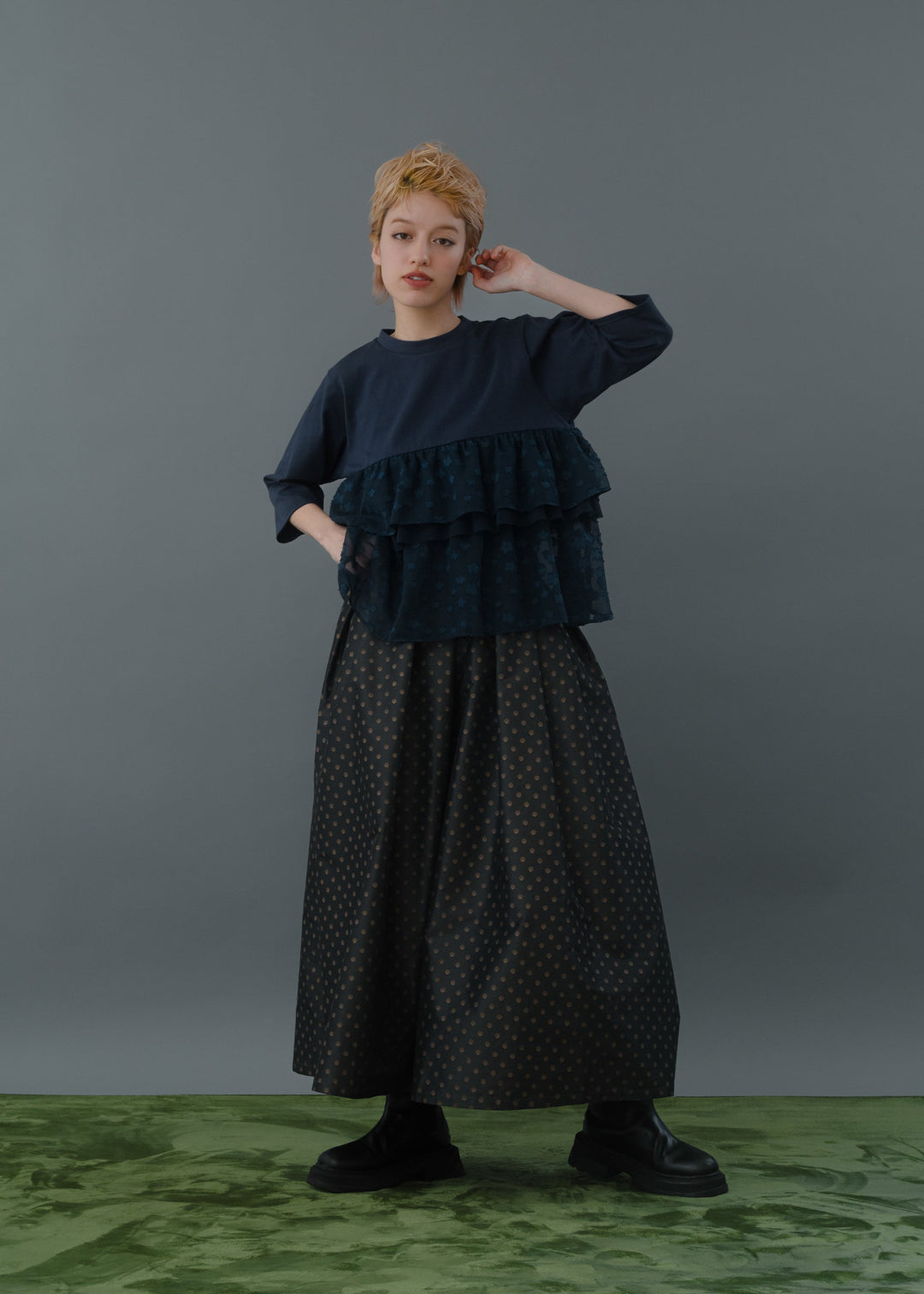 kittle キトル ロングベスト KIDILL - ニットベスト - KNIT VEST - COLLABORATION WITH