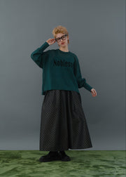 dot flare skirt/K256-65101