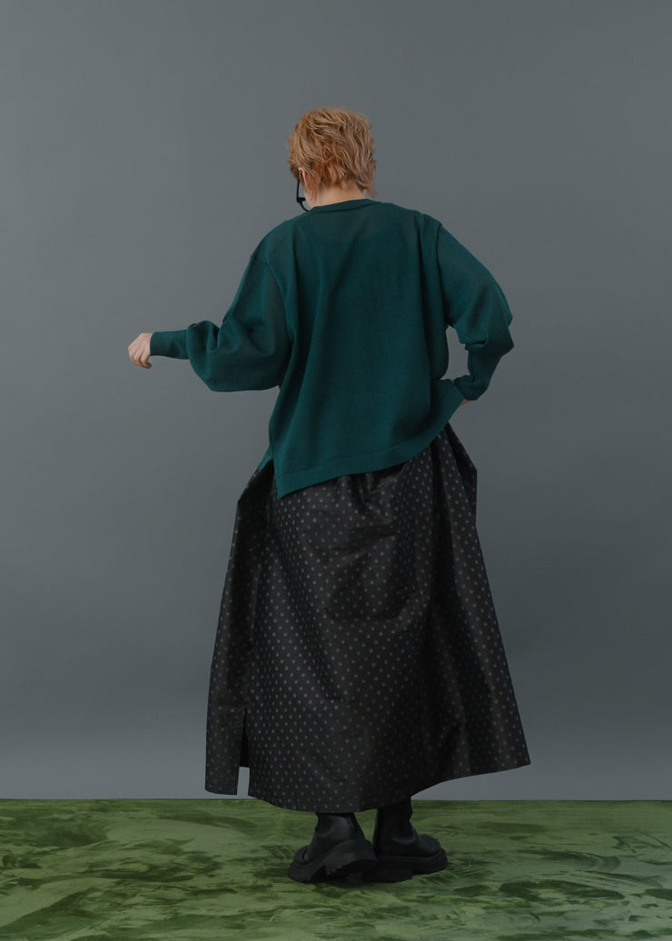 dot flare skirt/K256-65101