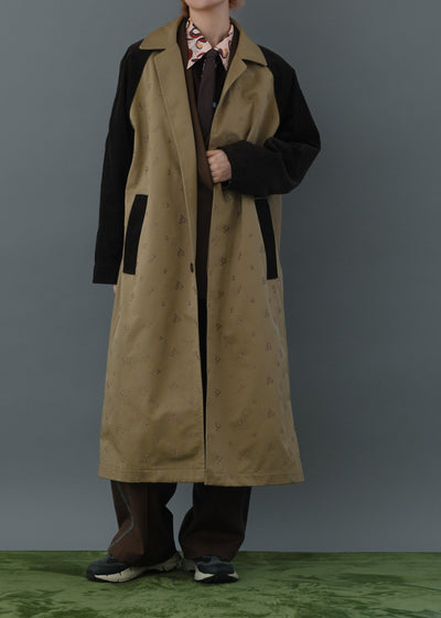 【新作】Flower Spot Trench Coat/K256-68142