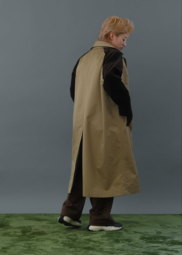 【新作】Flower Spot Trench Coat/K256-68142