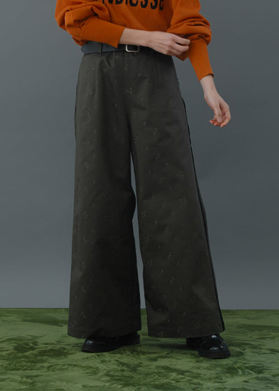 【新作】Flower spot pants/K256-64166