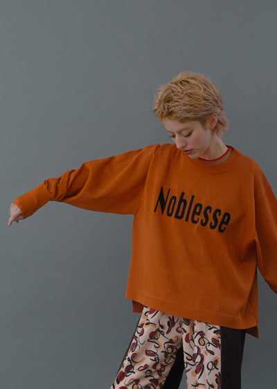 【第2位】logo knit/K256-61054