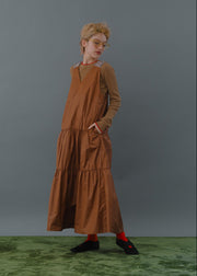 tiered v neck one-piece/K256-67146