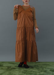 tiered v neck one-piece/K256-67146