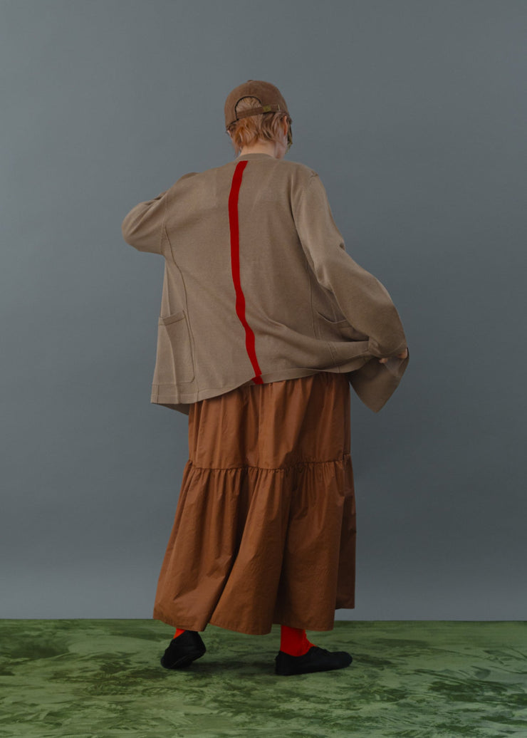 【第5位】back line cardigan/K256-61055