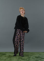 【第1位】cut jacquard tiered blouse/K256-66130