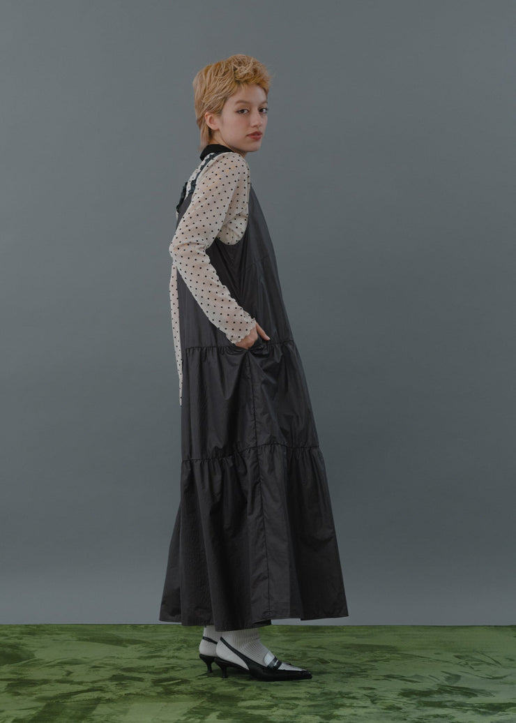 Flocky dots shirts/K256-66122