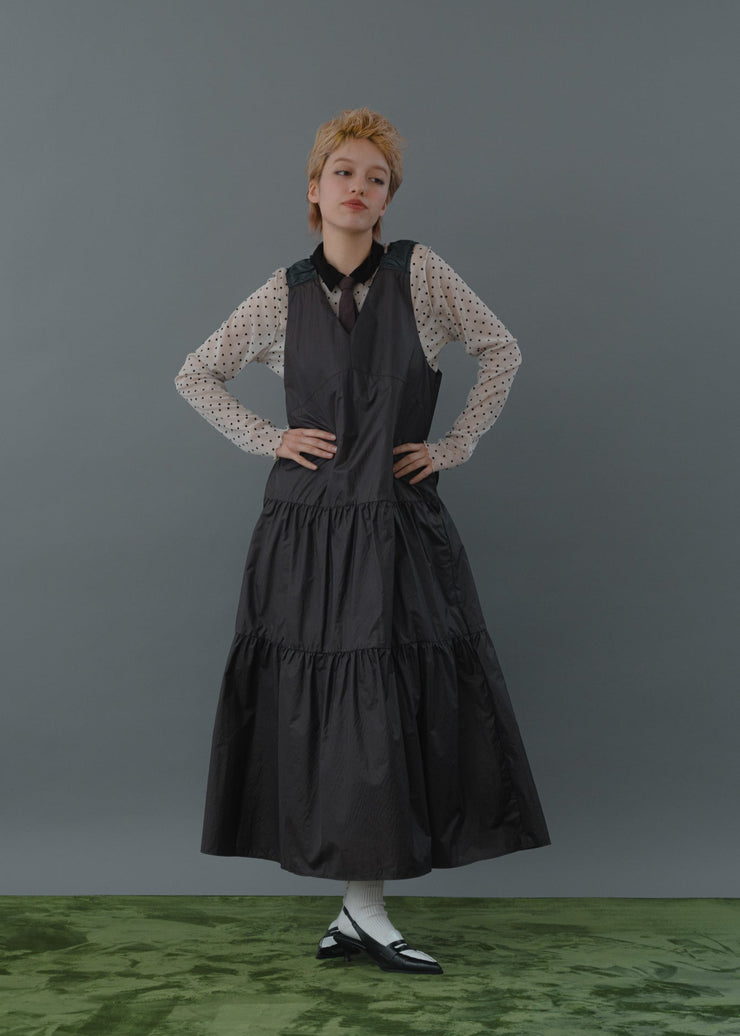 Flocky dots shirts/K256-66122