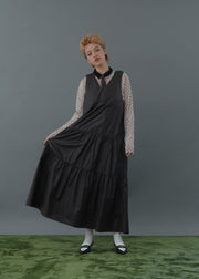 tiered v neck one-piece/K256-67146