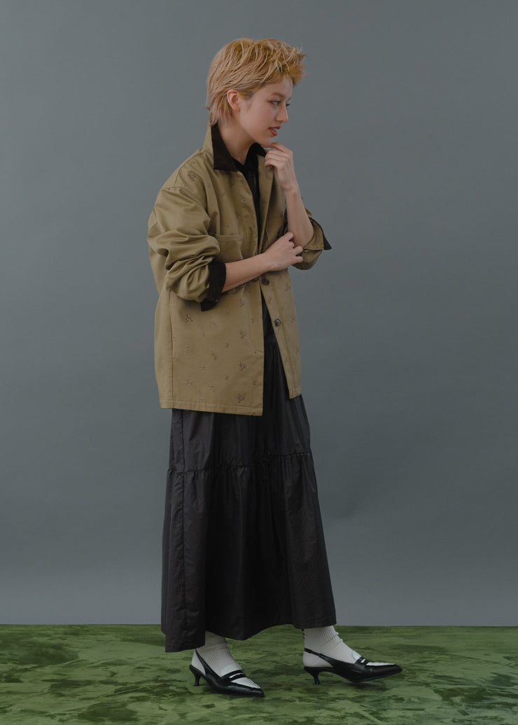 【新作】Flower spot coveralls/K256-68141