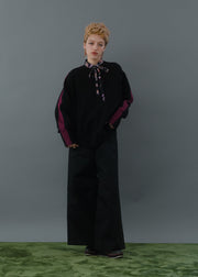 print collar shirt/K256-66131
