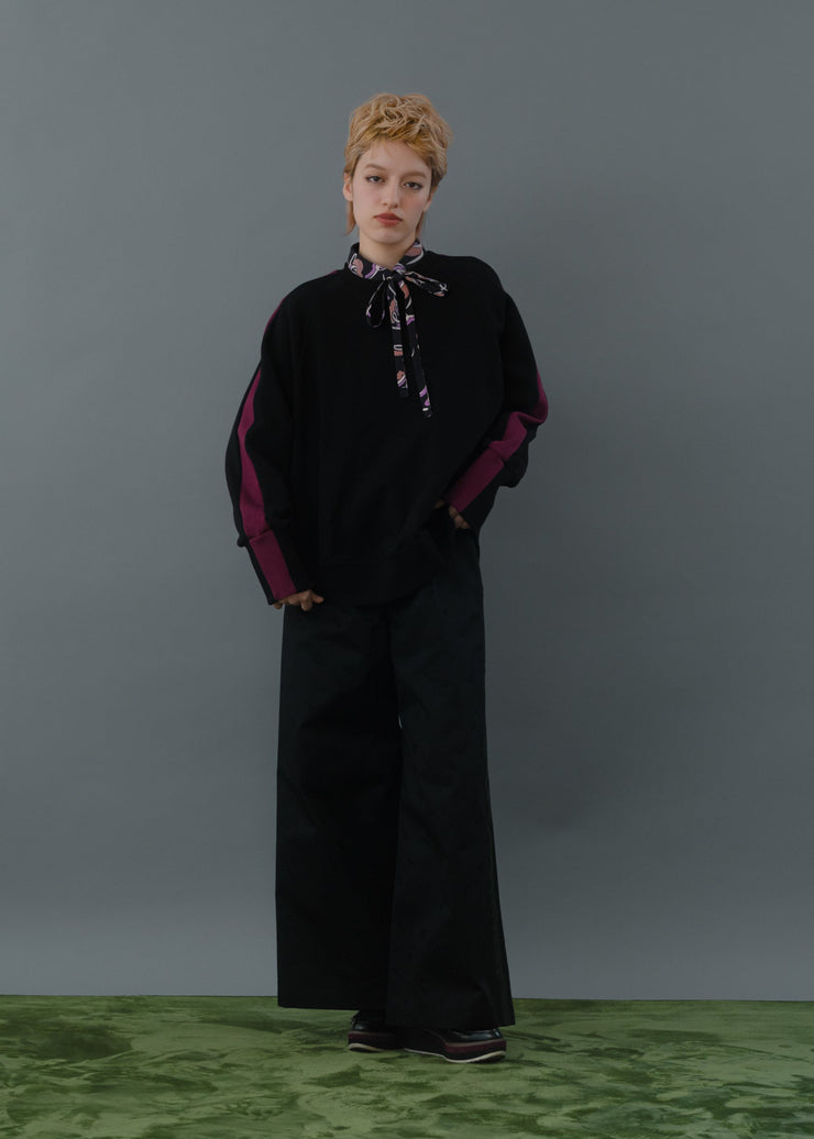 print collar shirt/K256-66131