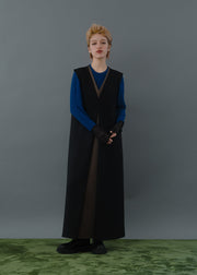 tulle color doking crew neck/K256-62267