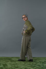 front dot×ribon blouson/K256-68138