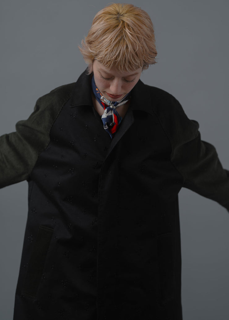 【新作】Flower Spot Trench Coat/K256-68142