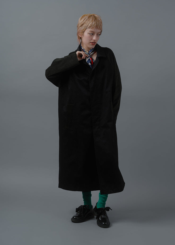 【新作】Flower Spot Trench Coat/K256-68142