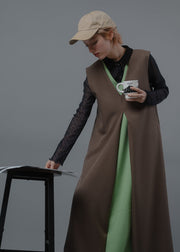v neck one-piece/K256-67145