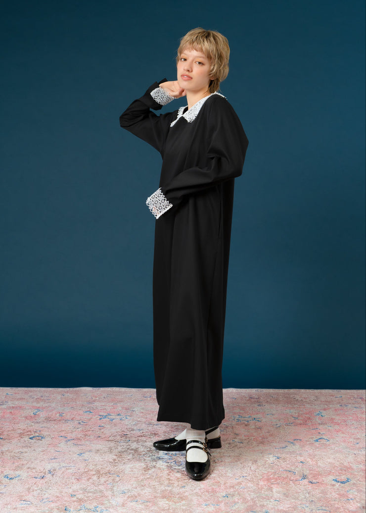 lace collar one-pieceレースカラーワンピース/K256-67148 – Kittle.