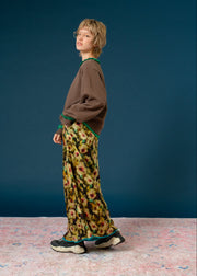 【新作】Flower long skirt/K256-65105