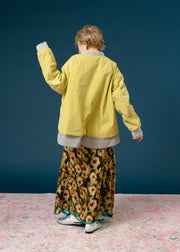 【新作】Flower long skirt/K256-65105