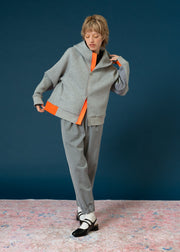 Bonding zip parker/K256-62264