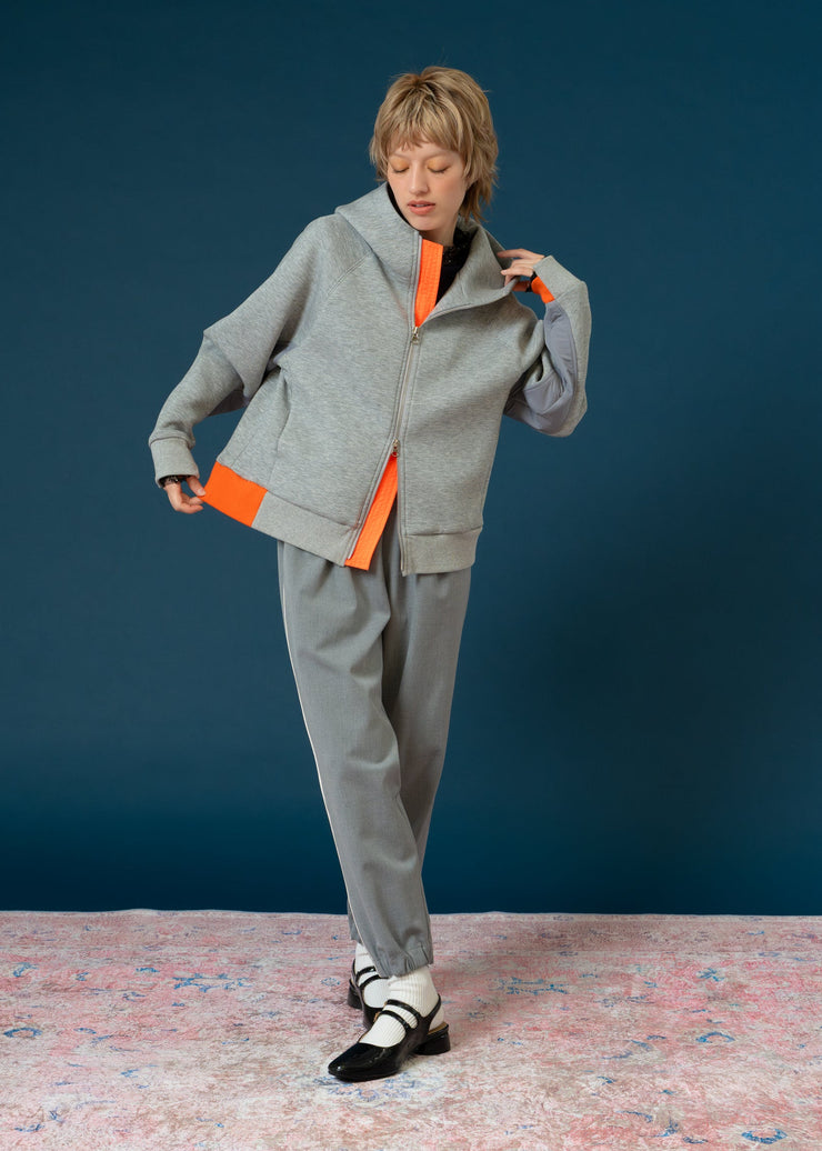 Bonding zip parker/K256-62264