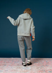 Bonding zip parker/K256-62264