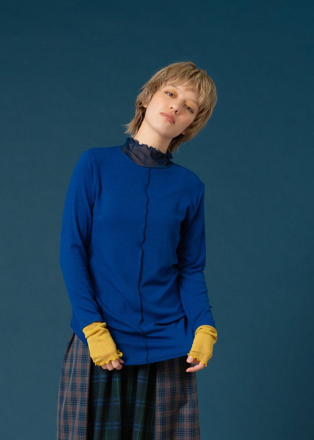 新作】Tull doking rib tops/K256-62278 – Kittle.