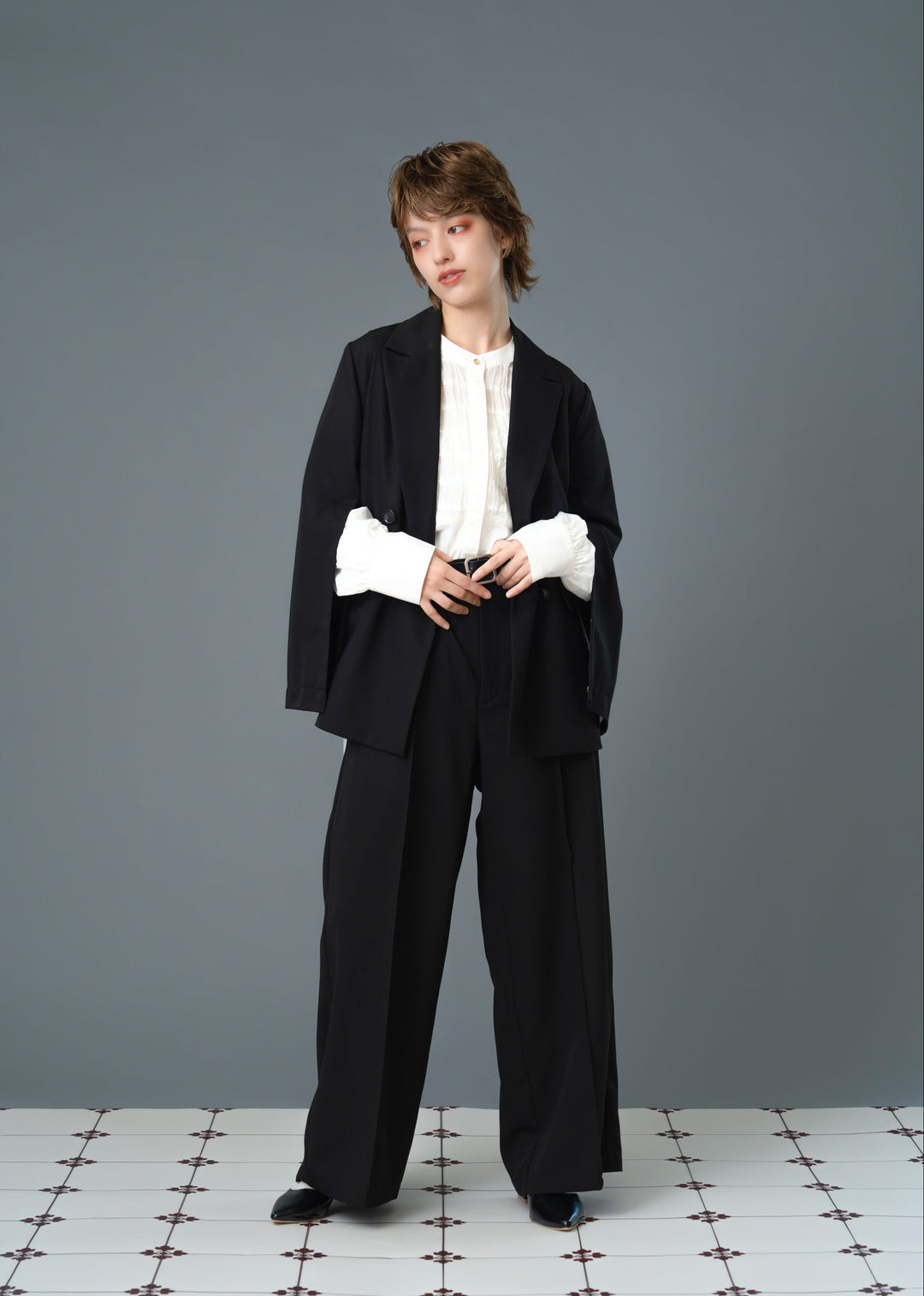 新作】center press wide pantsセンタープレスパンツ/K251-64151 – Kittle.