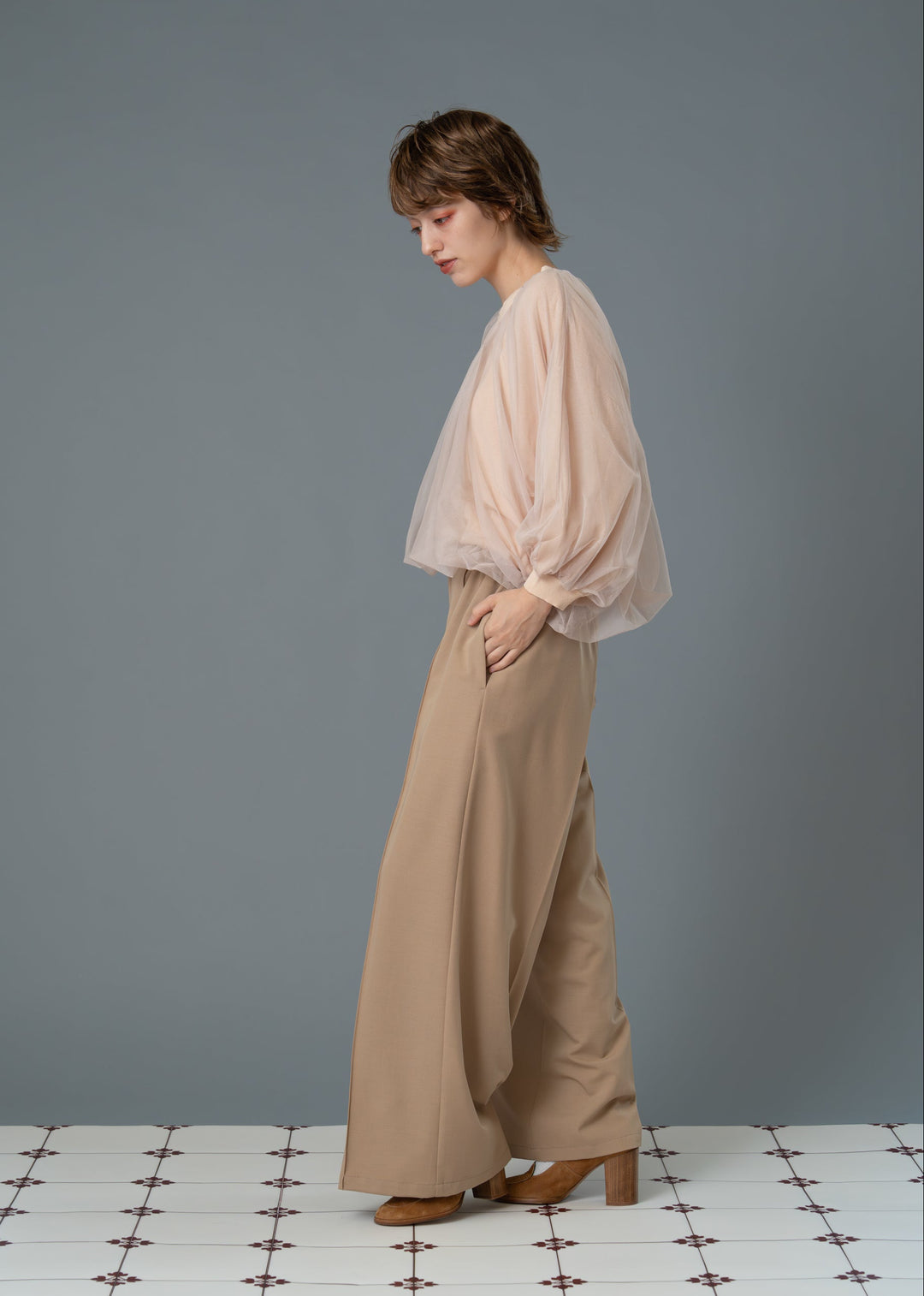 新作】center press wide pantsセンタープレスパンツ/K251-64151 – Kittle.