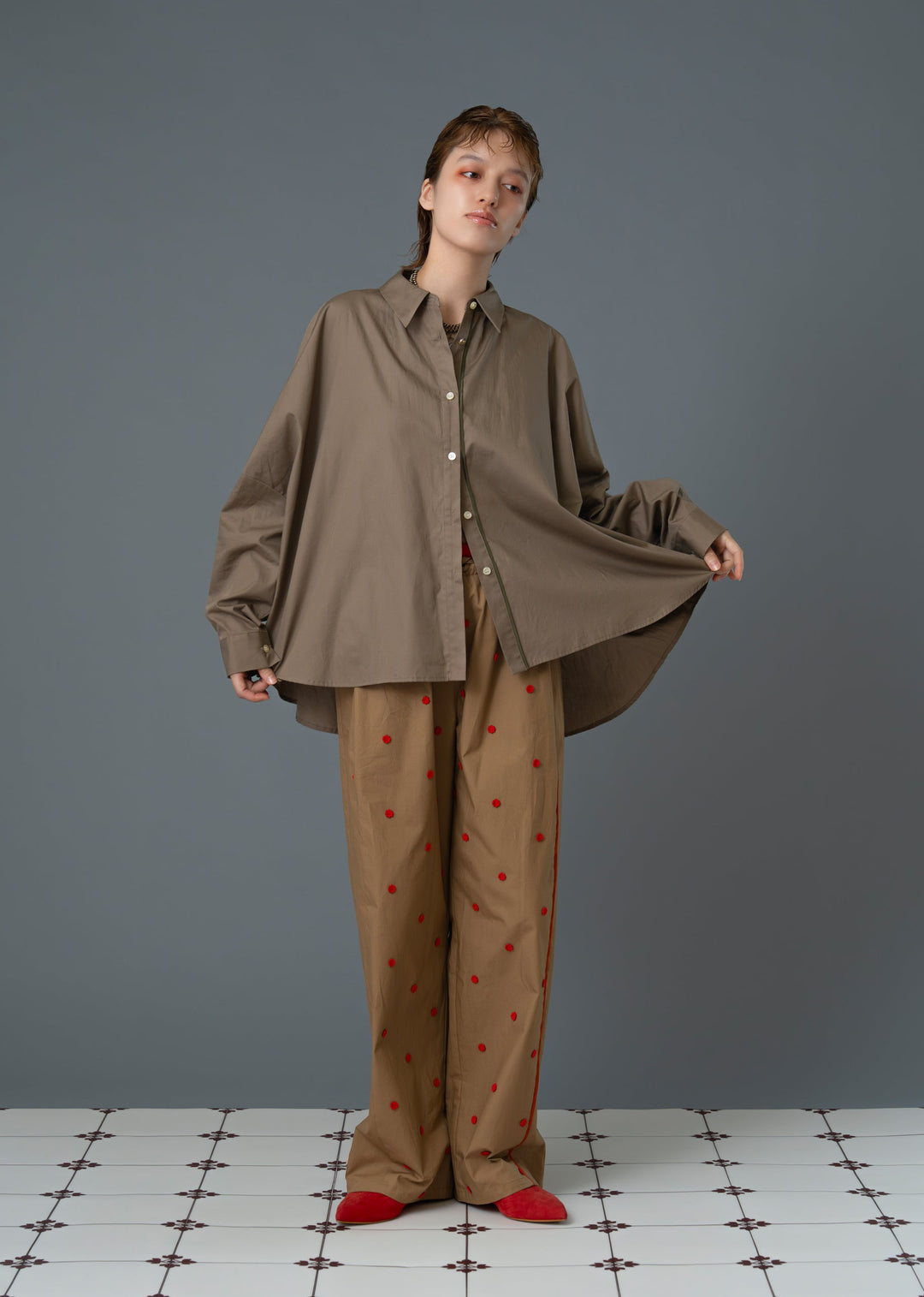 small flower spinkle pantsスモールフラワーパンツ/K261-64176 – Kittle.