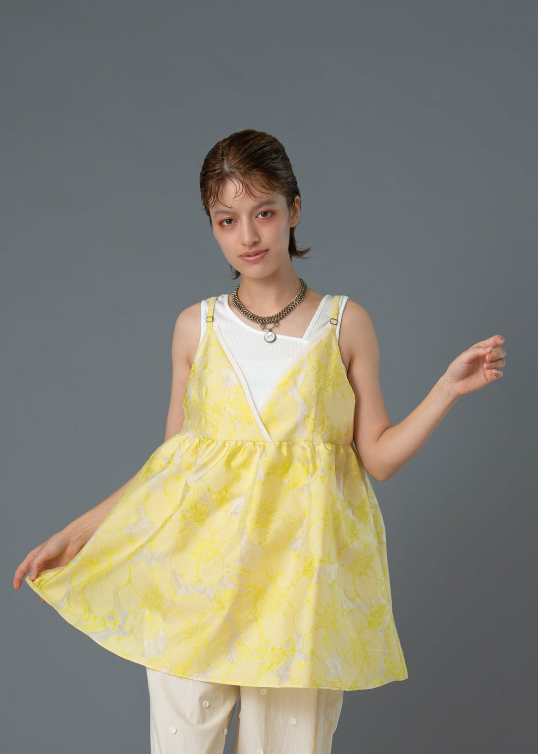 jacquard camisoleジャガードキャミソール/K261-66137 – Kittle.