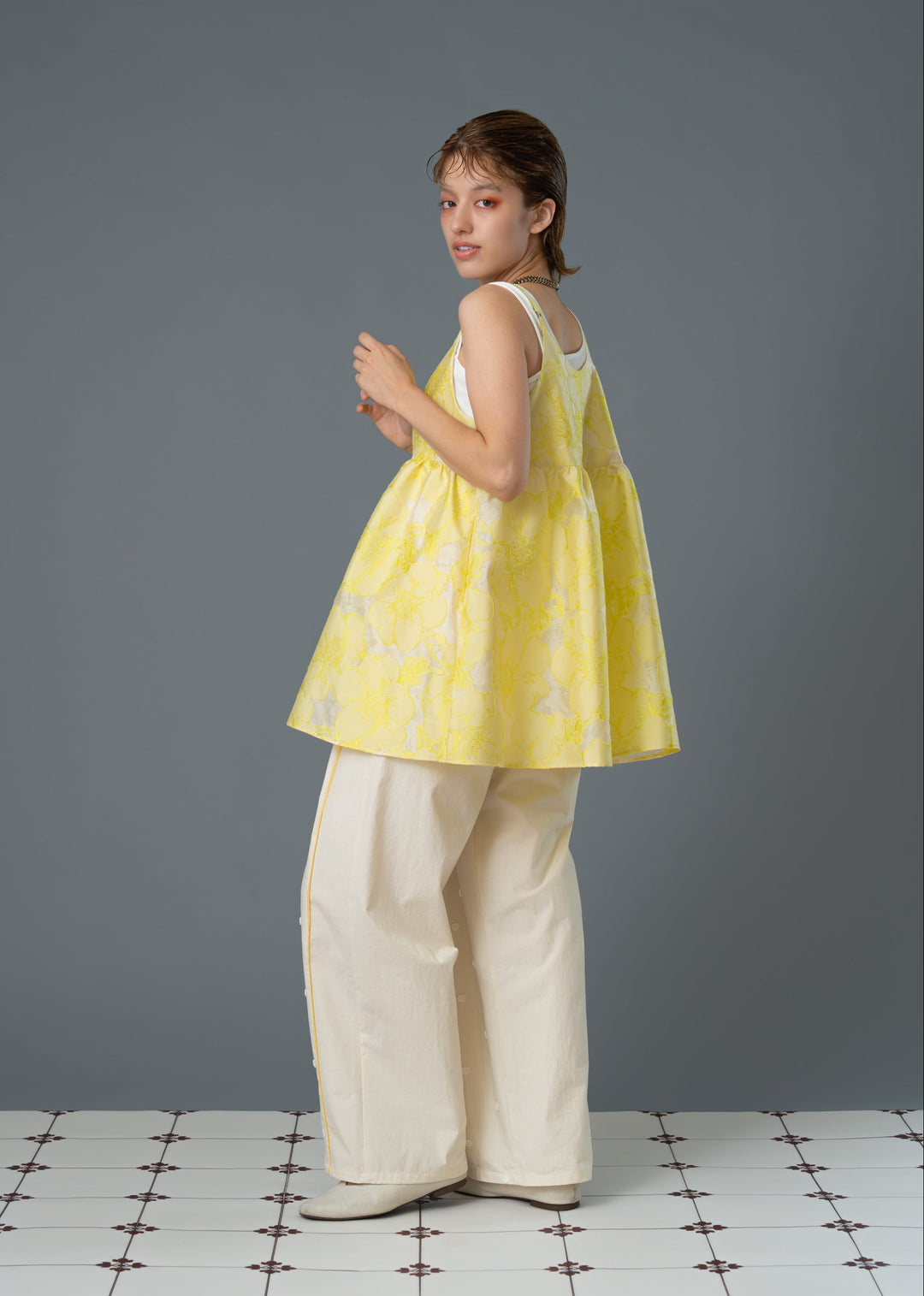 jacquard camisoleジャガードキャミソール/K261-66137 – Kittle.