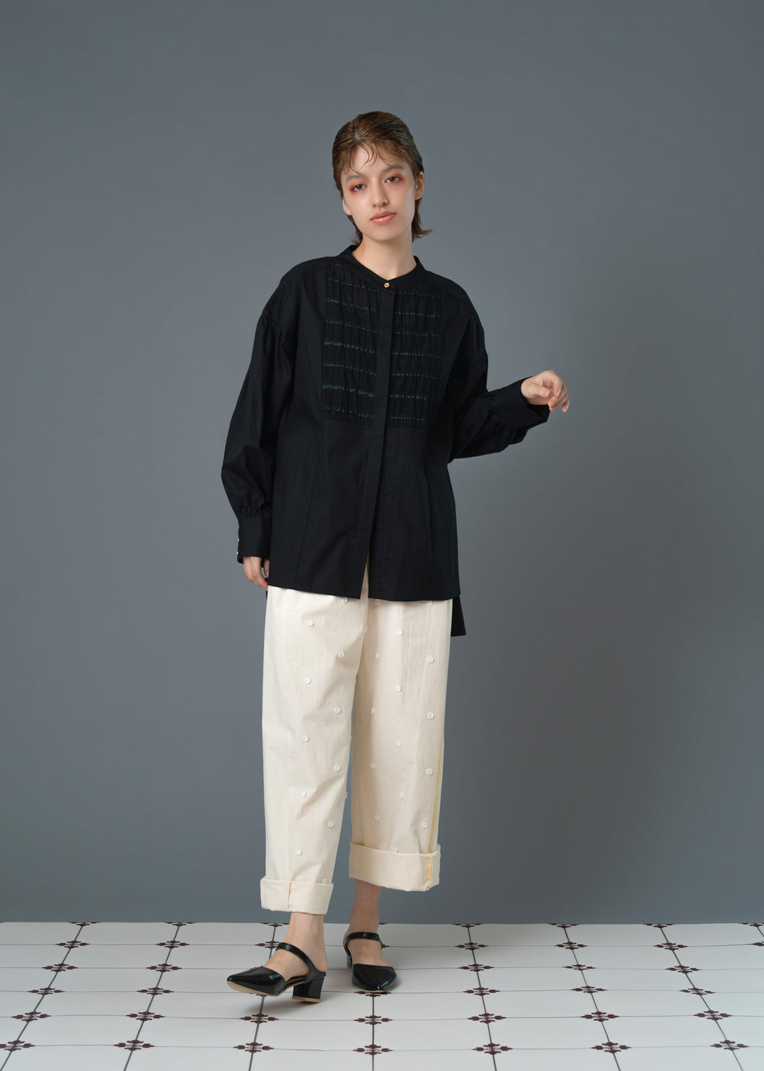 small flower spinkle pantsスモールフラワーパンツ/K261-64176 – Kittle.
