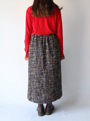 Tweed skirt/K236-65066