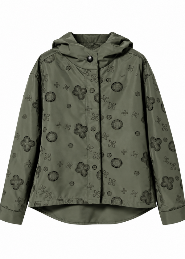 Round bowler hood jacketラウンドボーラーフードジャケット/K266-68166