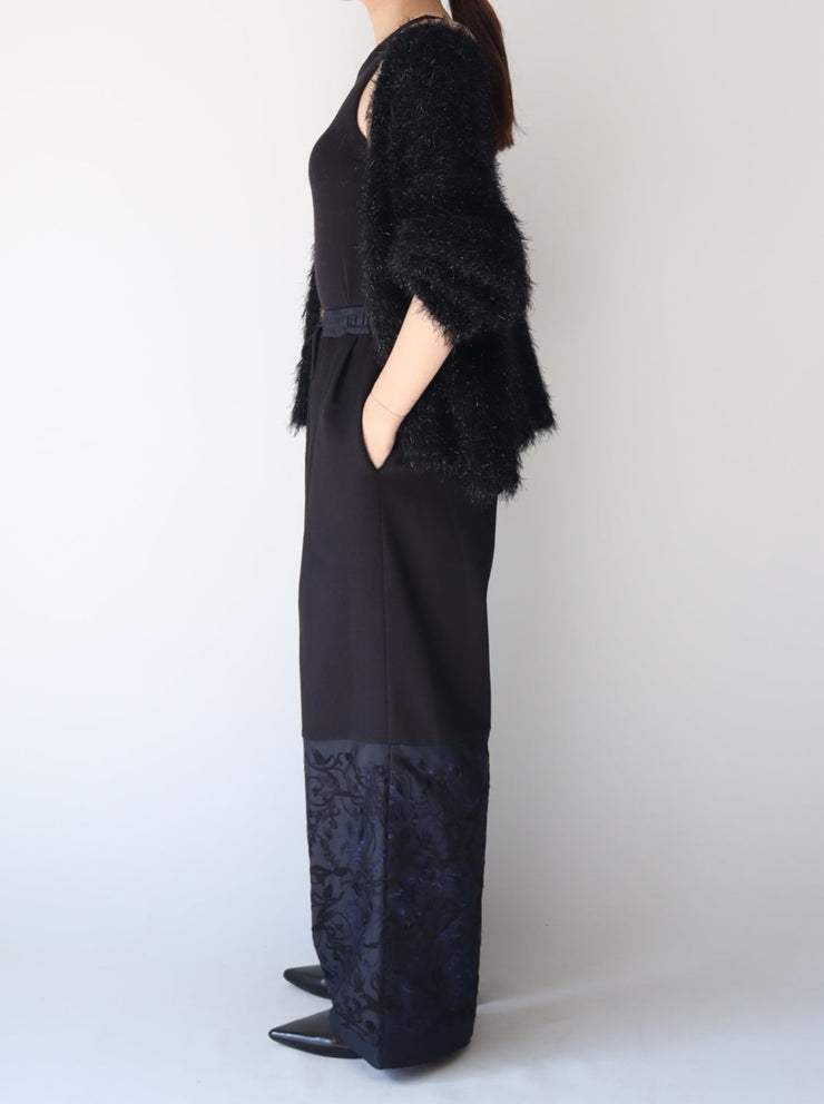 Wide embroidery pants/K236-64121