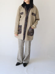 Tweed flare pants/K236-64114